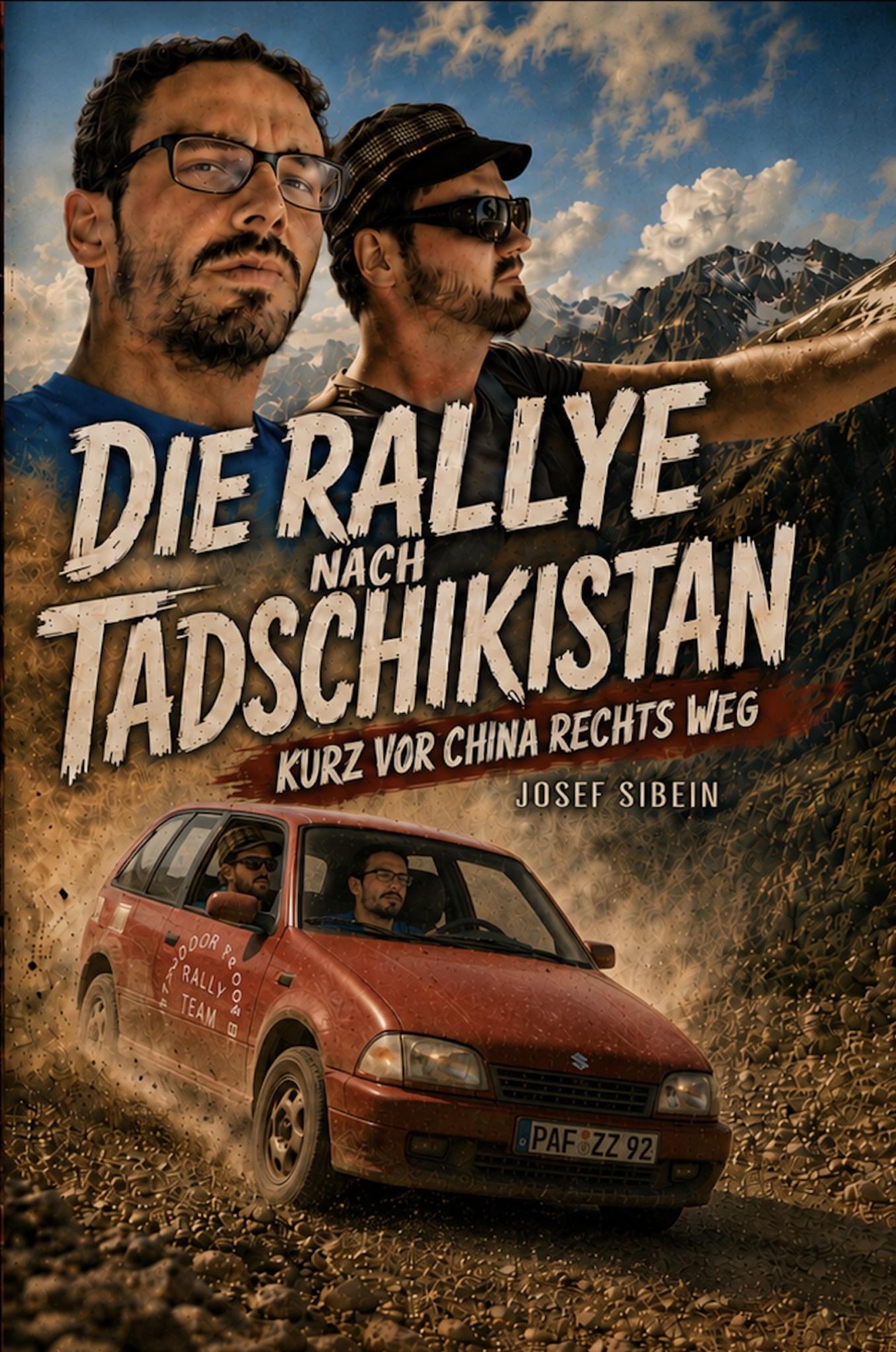 Book cover Die Rallye nach Tadschikistan by Josef Sibein
